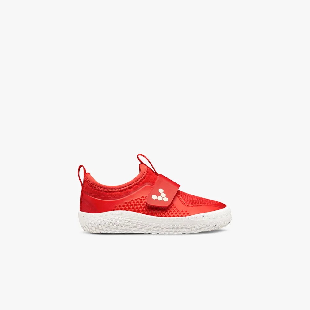 Vivobarefoot Primus Sport II Rød Joggesko Barn [7-ASNR]